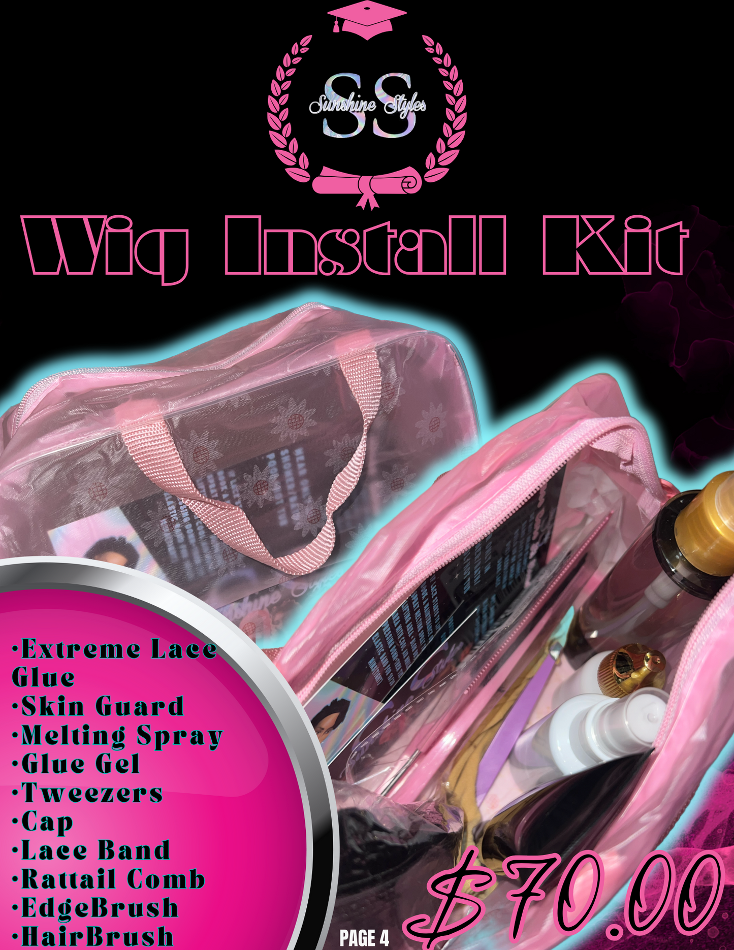 Wig Install Kit